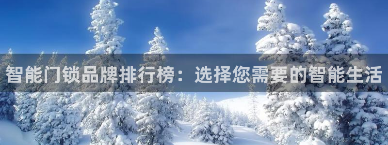 利记官网备用网址：智能门锁品牌排行榜：选择您需要的智能生活