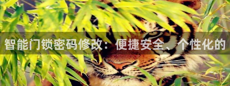 利记88官网app：智能门锁密码修改：便捷安全、个性化的