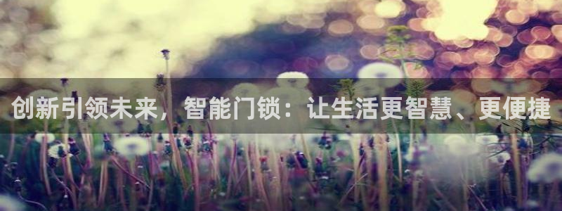 利记官网平台：创新引领未来，智能门锁：让生活更智慧、更便捷