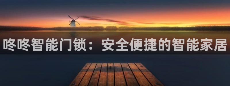 利记科技有限公司官网：咚咚智能门锁：安全便捷的智能家居