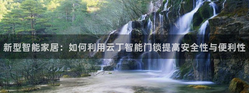 香港利记集团官网：新型智能家居：如何利用云丁智能门锁提高安全