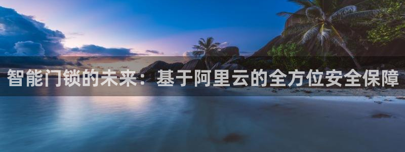 利记国际有限公司官网：智能门锁的未来：基于阿里云的全方位安全