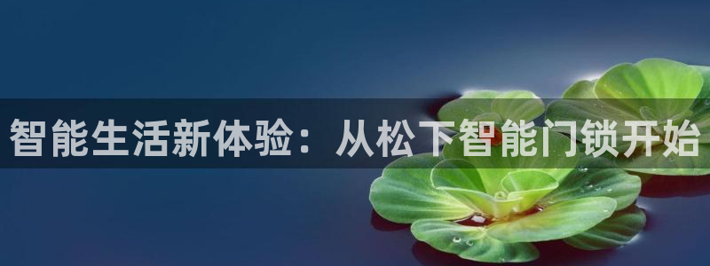 利记官网官方网站：智能生活新体验：从松下智能门锁开始