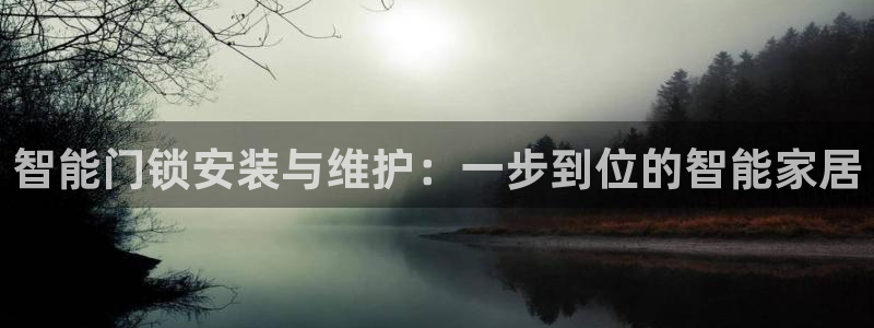 利记坊官网注册：智能门锁安装与维护：一步到位的智能家居