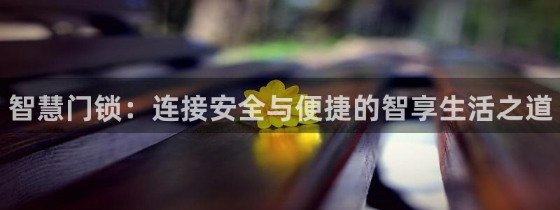 利记官网：智慧门锁：连接安全与便捷的智享生活之道