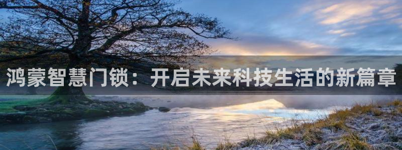 利记足球官网：鸿蒙智慧门锁：开启未来科技生活的新篇章