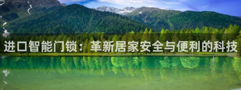 利记官网是多少：进口智能门锁：革新居家安全与便利的科技
