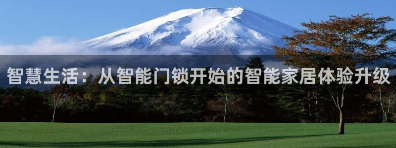 sbotop利记官网：智慧生活：从智能门锁开始的智能家居体验