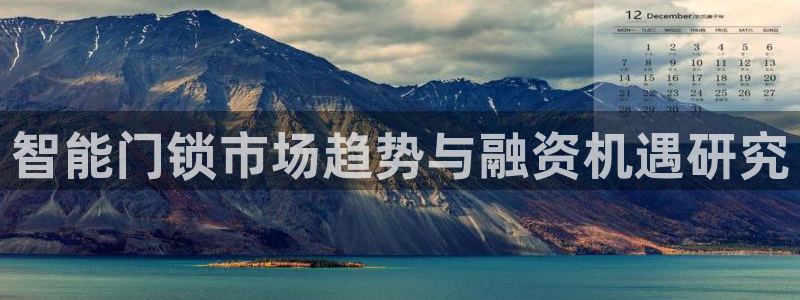 万利记菜单价格查询官网：智能门锁市场趋势与融资机遇研究