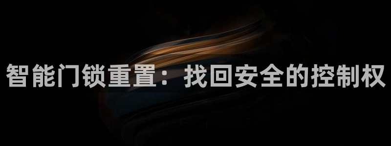 利记官网app：智能门锁重置：找回安全的控制权