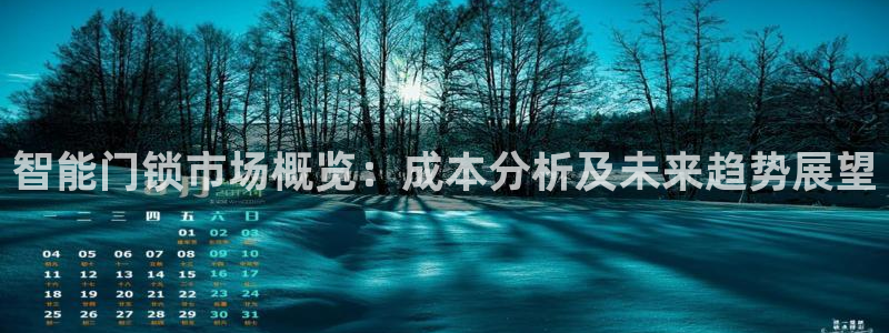 利记官网登录：智能门锁市场概览：成本分析及未来趋势展望