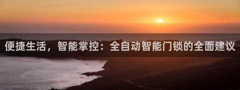 利记坊官网登录：便捷生活，智能掌控：全自动智能门锁的全面建议