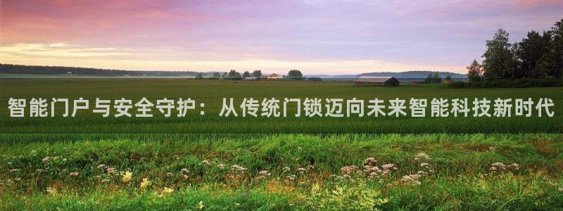 利记彩票官网：智能门户与安全守护：从传统门锁迈向未来智能科技