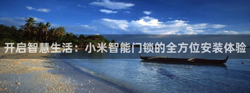 利记坊平台唯一官网：开启智慧生活：小米智能门锁的全方位安装体