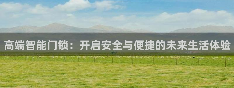 利记官网a：高端智能门锁：开启安全与便捷的未来生活体验